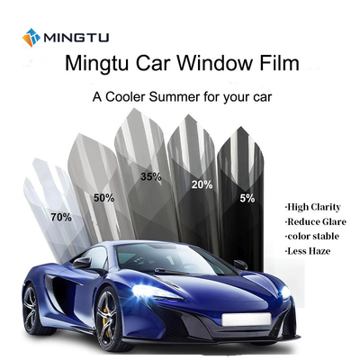 MINGTU UVTIN60 Isolierung UV400 Fenster Solarfarbenfilm mit Einfarbdesign