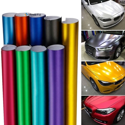 Mingtu OEM ODM 1.52X18m Roll Smaragdgrün Autofolie Vinyl Film Fan Club Design Stil