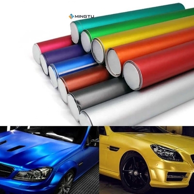 Mingtu OEM ODM 1.52X18m Roll Smaragdgrün Autofolie Vinyl Film Fan Club Design Stil