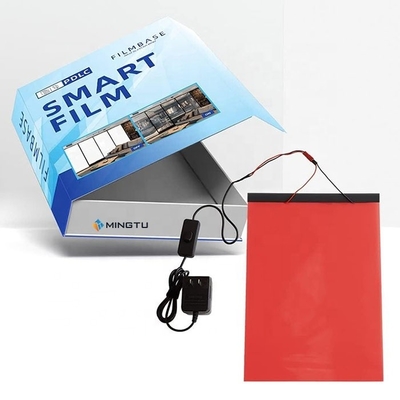 Standardbreite ≤14cm/14-18cm Mingtu Smart Film Wechselbare Steuerung Fenster Datenschutz PDLC Film