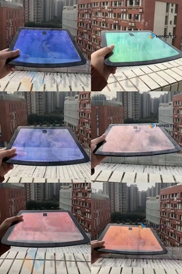 Mingtu Chameleon Windschutzscheibenfarbfilm für den Sonnenschutz von Fahrzeugfenstern 1,52x30m
