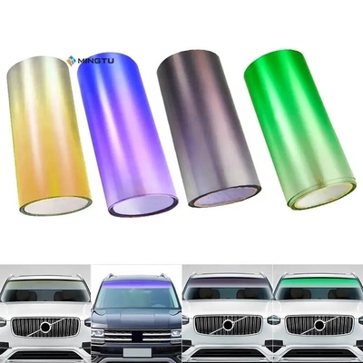 Mingtu NX05 VLT8% schwarze Solarfilm für Fahrzeuge PET-Fensterfarbsticker für Sonnenschirm und UV-Block