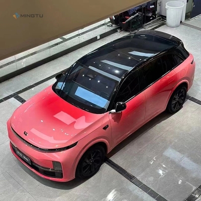 Mingtu 1.52 x 17M Größe FALSE WÄHLEND Rosa Klares Fahrzeugverpackung Auto Vinyl für Körper