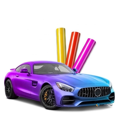 Mingtu 1.52 x 17M Größe FALSE WÄHLEND Rosa Klares Fahrzeugverpackung Auto Vinyl für Körper