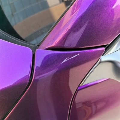 Abnehmbare Kleber Ultra-Matte-Purple-Autofolie Vinyl mit großer Temperaturverträglichkeit