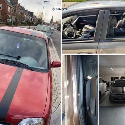 Kampf Grau Auto Körper Farbänder Film Matte Oberfläche geeignet für die Körperposition