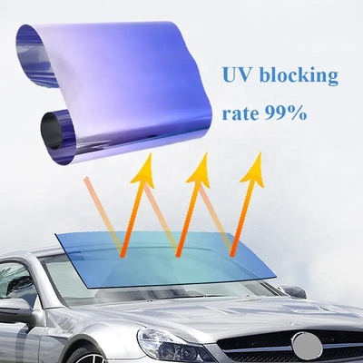 Einfarbiger Entwurfsstil MINGTU UVTIN60 Isolierung UV400 Sonnenfarbenfilm für Fenster