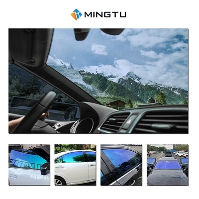 Mingtu PET 2 Ply 1.52*30M Färbungsfilm Schutzsticker Sonnencreme Fensterfilm mit VLT 50%