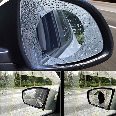 Kundenspezifischer Mingtu Universal Oval 135*95mm Fahrzeug Regenfeste Schild Nebelschutzfilm