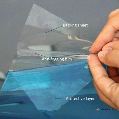 Windschutzscheiben-Aufkleber für Regensicherung Mingtu Nebelschutz-Auto-Rückspiegelfilm