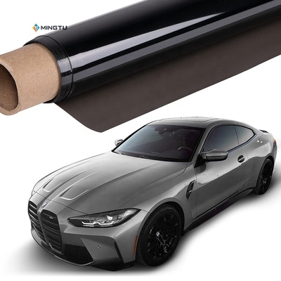 1.52*30m Roll Hochwärme Abstoßung UV-beständig Auto Metallisierte Fensterfarbe 6mil