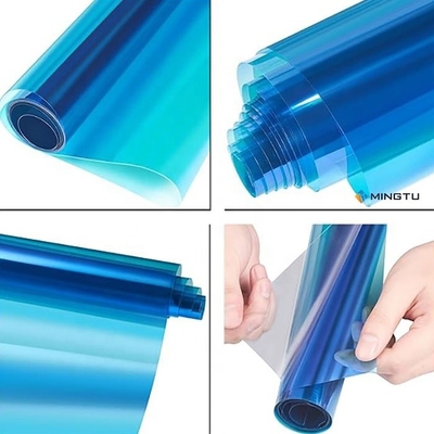 Kameleonfarbe 85% VLT Wärmedämmungsfensterfolie 1*30M Blau lila Fensterfarbe