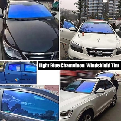 Luxury Chameleon Tint 85% VLT Solarfensterfolie für Wärmedämmung und Privatsphäre