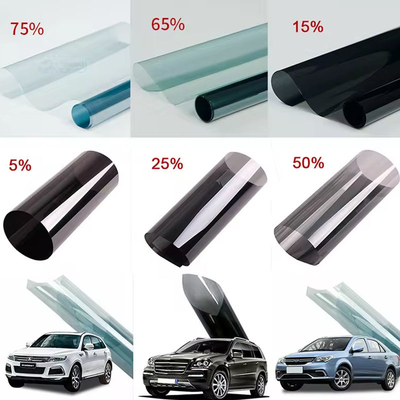 PET-Reflexive 13% Mingtu Solar Tinting Glass Car Window Film für Wärmebeständigkeit