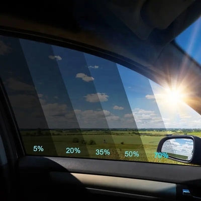 Anti-Gelb Mingtu NX50 UV Proof Solar Glass Sonnenblocking Nano Keramik Privatsphäre Filme 2Mil Wärmeabstoßung Auto Auto Fensterfarbe