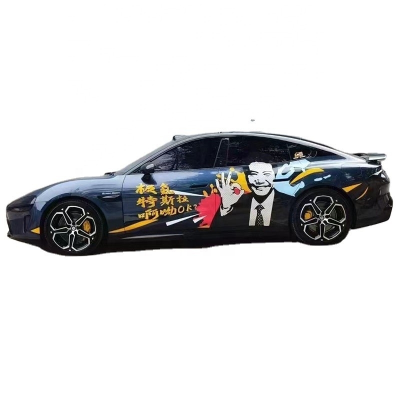 Mingtu Auto Grafik Vinyl Wrap Bus Werbung Druck mit PVC Fan Club Design Stil